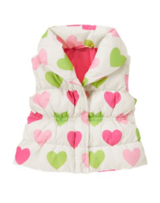 Heart Puffer Vest