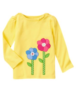 Growing Flowers Long Sleeve Tee