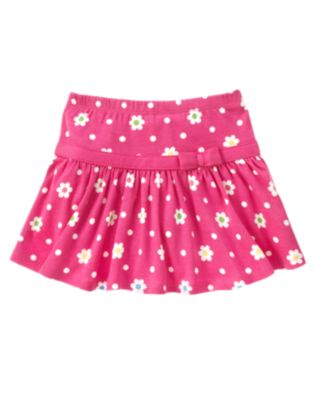 Flower Dot Skort