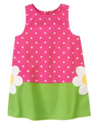 Dot Flower Jumper