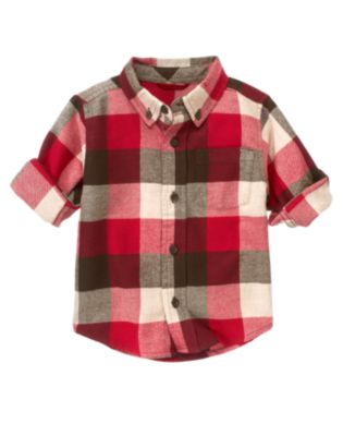 Buffalo Plaid Flannel Shirt