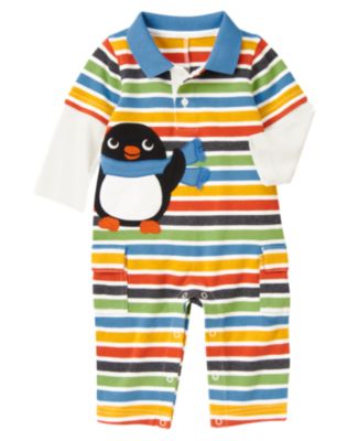 Penguin Double Sleeve Polo One-Piece