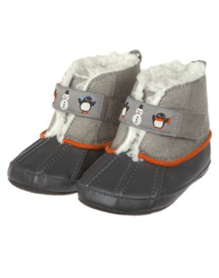 Penguin Crib Snow Bootie
