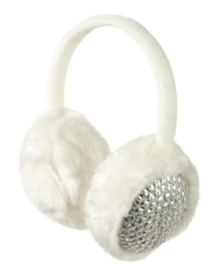 Sequin Faux Fur Earmuff