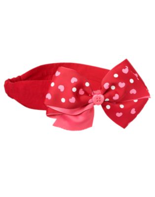 Heart Bow Headband