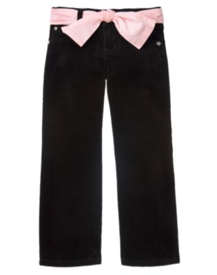 Gem Belted Corduroy Pant