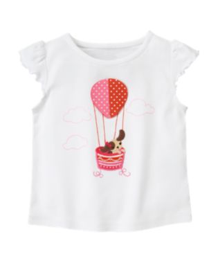 Puppy Hot Air Balloon Tee