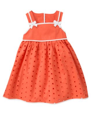 Bow Eyelet Dress