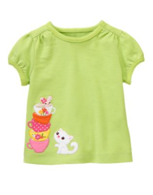 Mouse & Kitty Teacup Tee