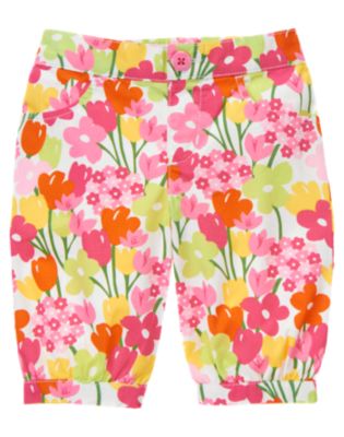 Flower Capri Pant