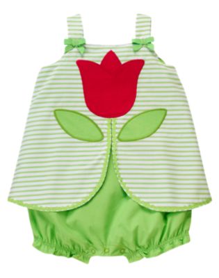 Tulip Stripe One-Piece