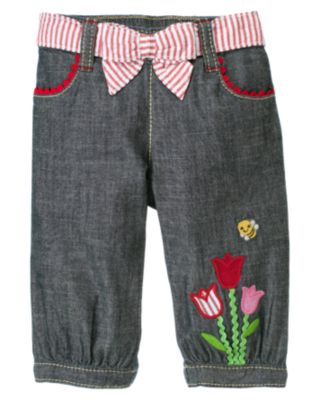 Tulip Chambray Pant
