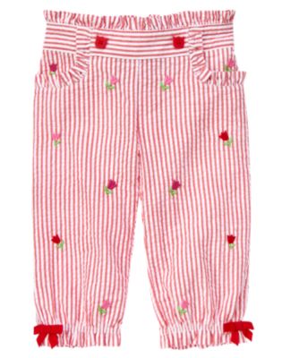 Tulip Seersucker Stripe Pant