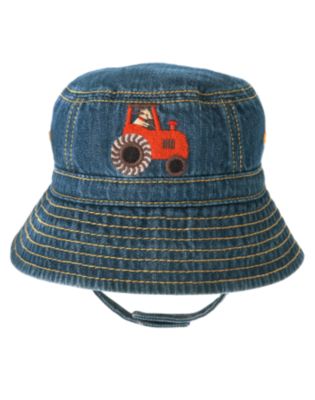 Tractor Denim Bucket Hat