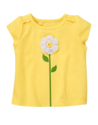 Button Daisy Tee