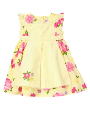 Flower Apron Dress
