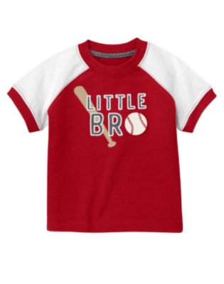 Little Bro Baseball Tee