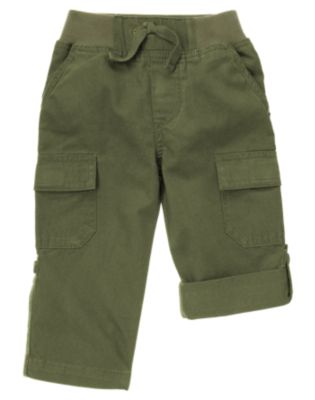 Roll Cuff Canvas Pant