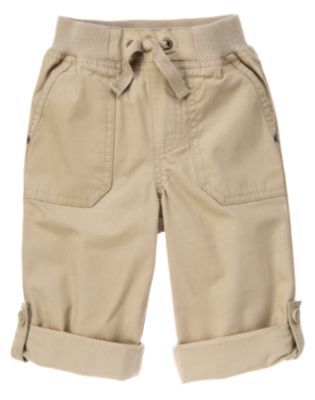 Roll Cuff Canvas Pant