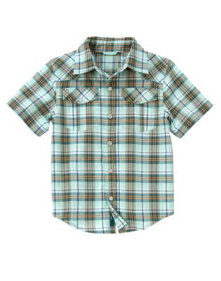 Snap Pocket Plaid Shirt