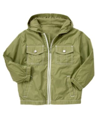 Hooded Windbreaker Jacket