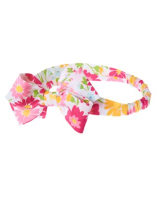 Flower Print Bow Fruffle