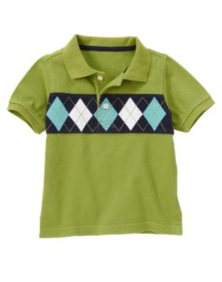 Argyle Pique Polo Shirt