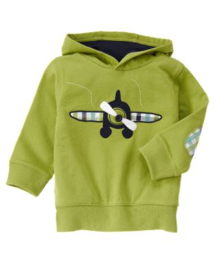 Sea Plane Terry Hoodie