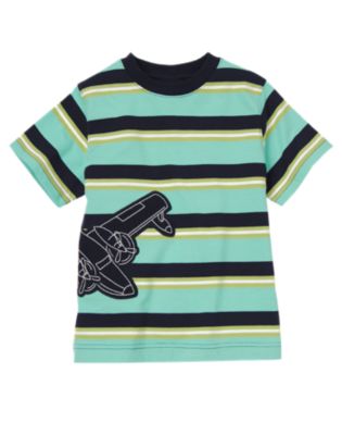 Airplane Stripe Tee