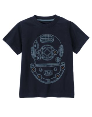 Scuba Helmet Tee