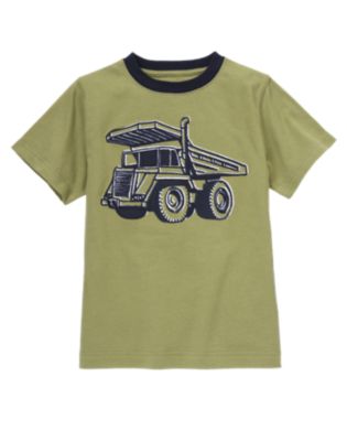 Dump Truck Ringer Tee
