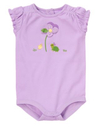 Flower Turtle Bodysuit