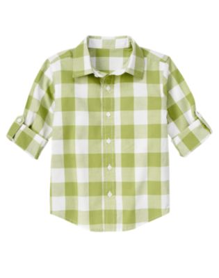 Roll Cuff Checked Shirt
