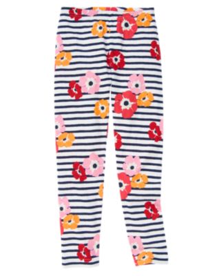 Stripe Poppy Legging