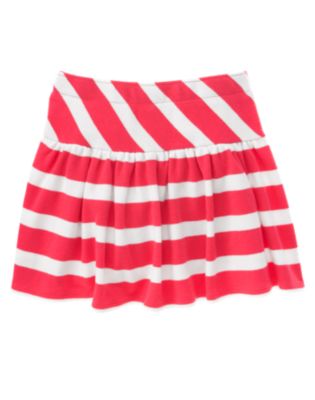 Stripe Skort