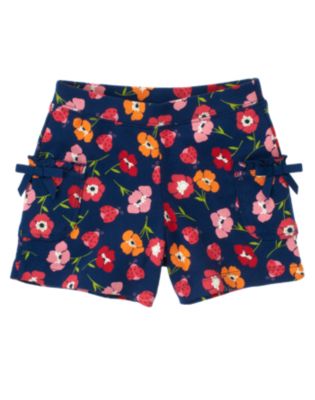 Poppy Bow Pocket Short