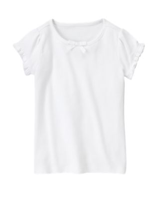 Ruffle Sleeve Tee