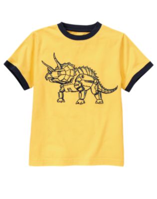 Robot Triceratops Tee