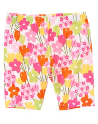 Flower Bike Short