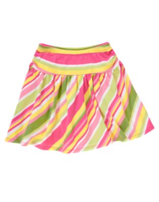 Bow Stripe Skort