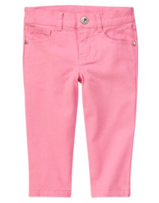 Rhinestud Capri Pant