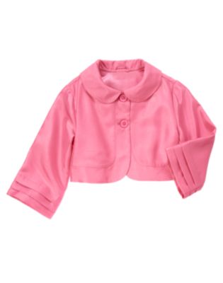 Duppioni Crop Jacket
