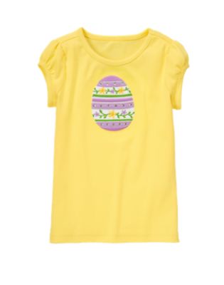 Gem Daffodil Easter Egg Tee