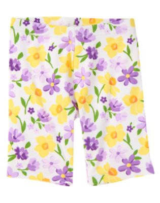Daffodil Violet Bike Short