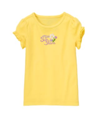 Miss Sunshine Ruffle Sleeve Tee