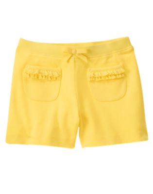 Ruffle Pocket Short
