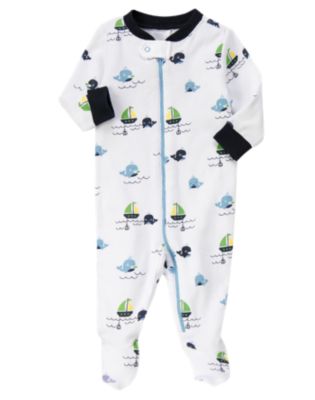 Whale Footed One-Piece