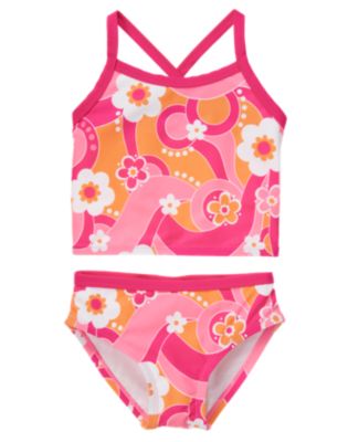 Flower Swirl Tankini