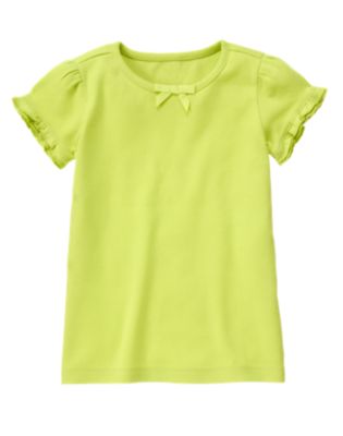 Ruffle Sleeve Tee