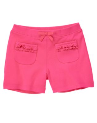 Ruffle Pocket Short